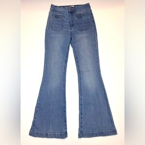 Ceros Women’s high Waist Flare Jeans Size- 28